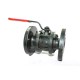 CI Ball Valve Flange Three Piece SS Working Parts ISI Marked (RMW)